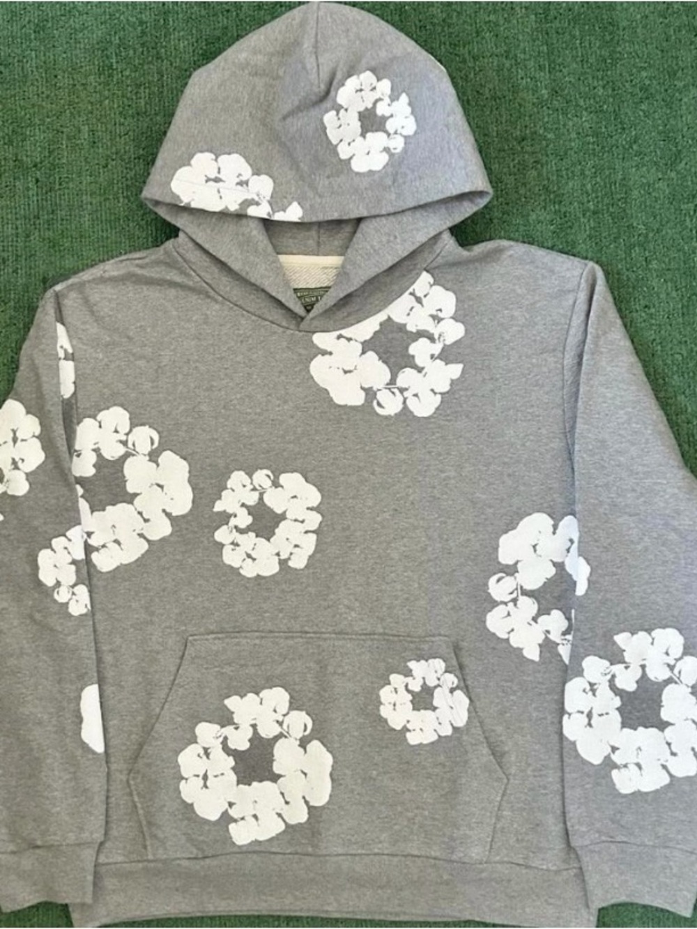 Grey Denim Tears Hoodie